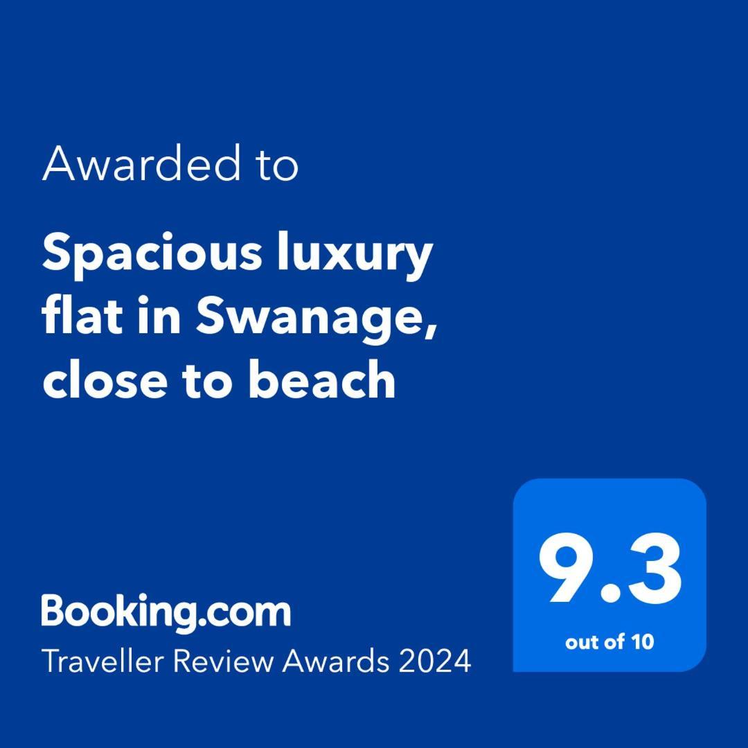 Spacious Luxury Flat In Swanage, Close To Beach With Parking Luaran gambar